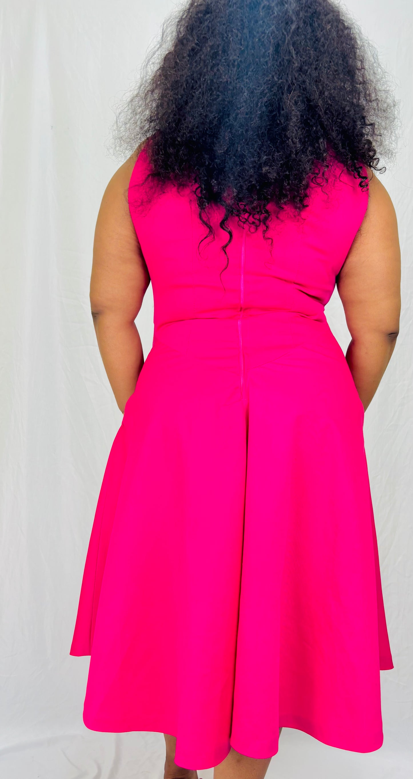 Pink Midi Dess