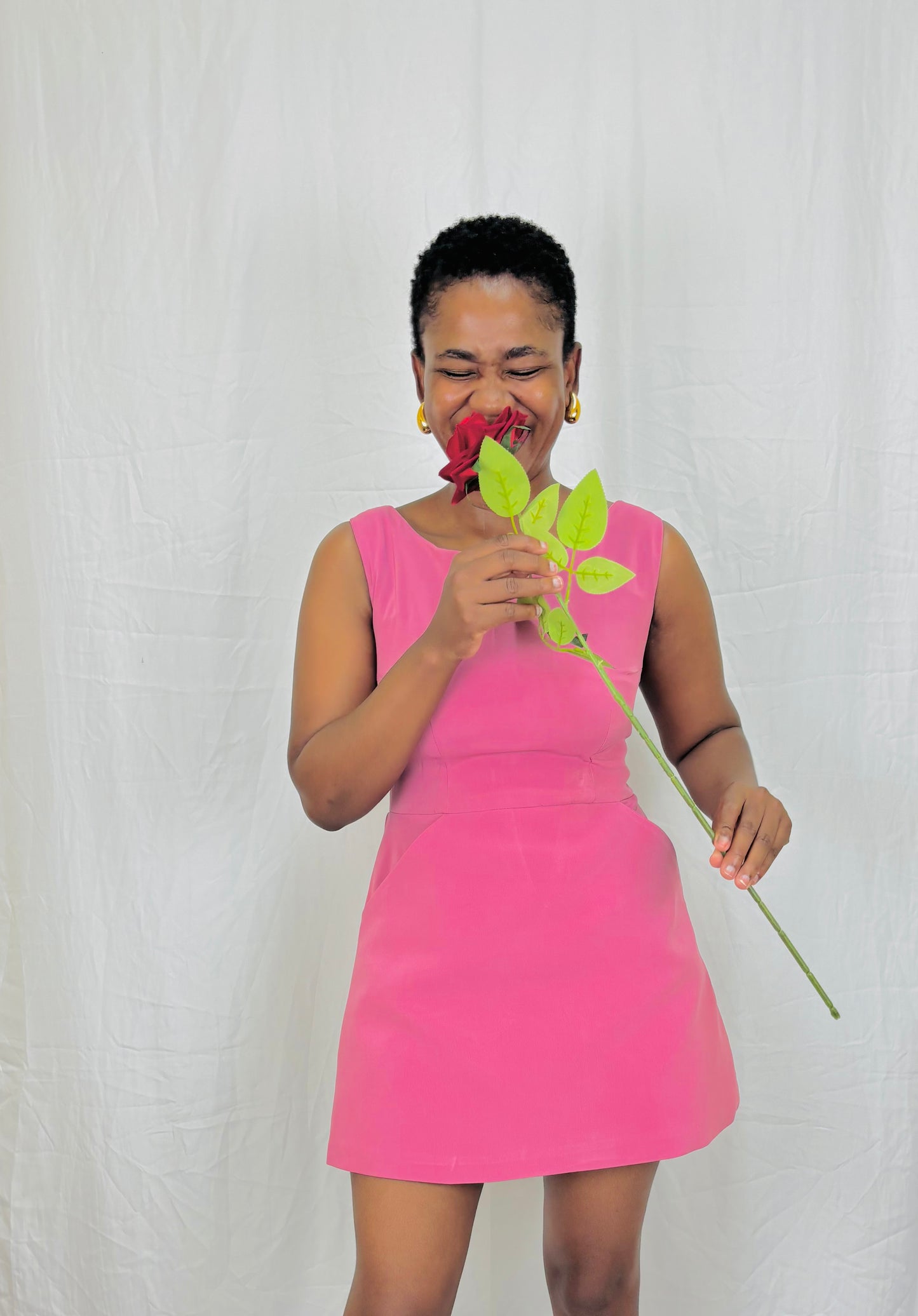 Pink Mini with Pockets