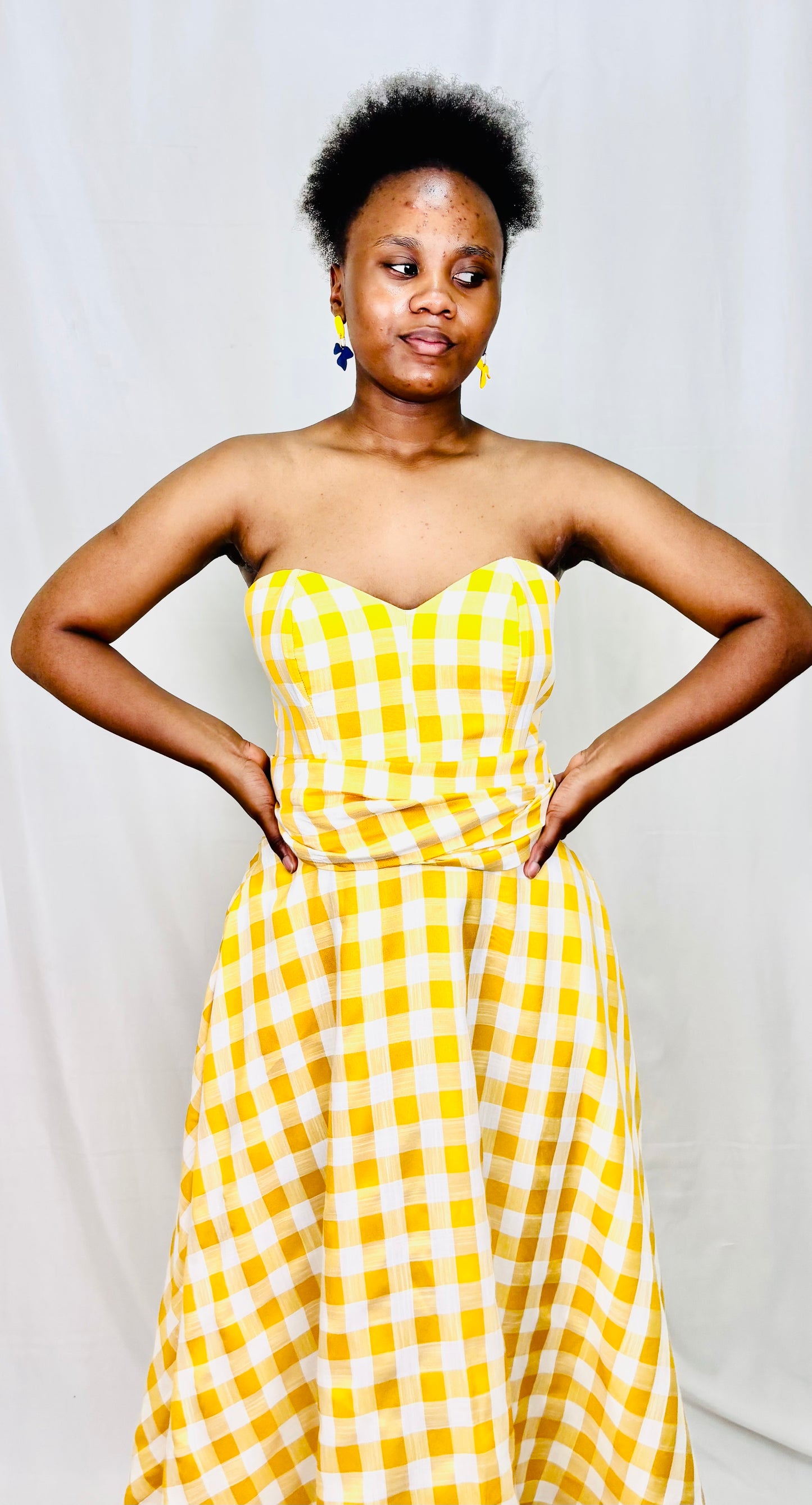 Butter Yellow Summer Dress