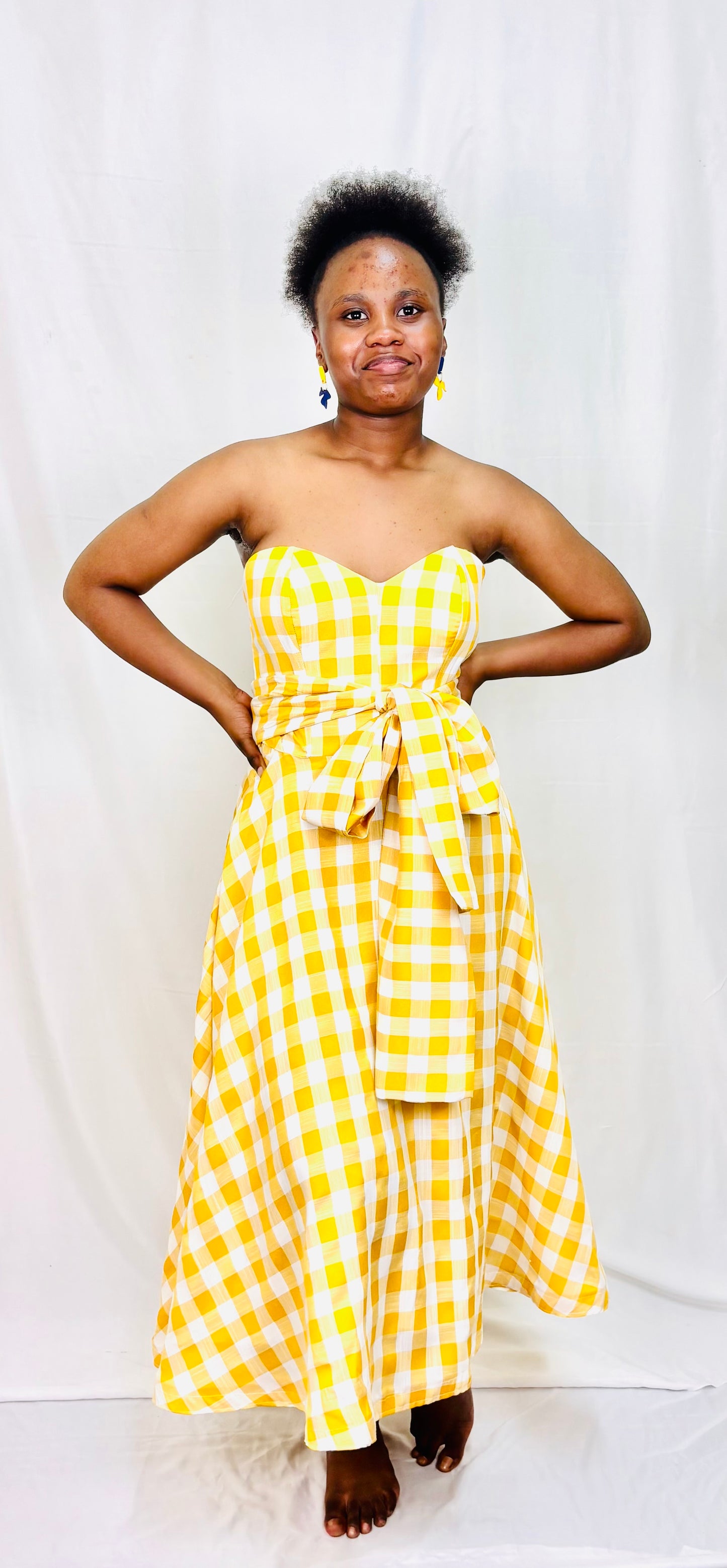 Butter Yellow Summer Dress